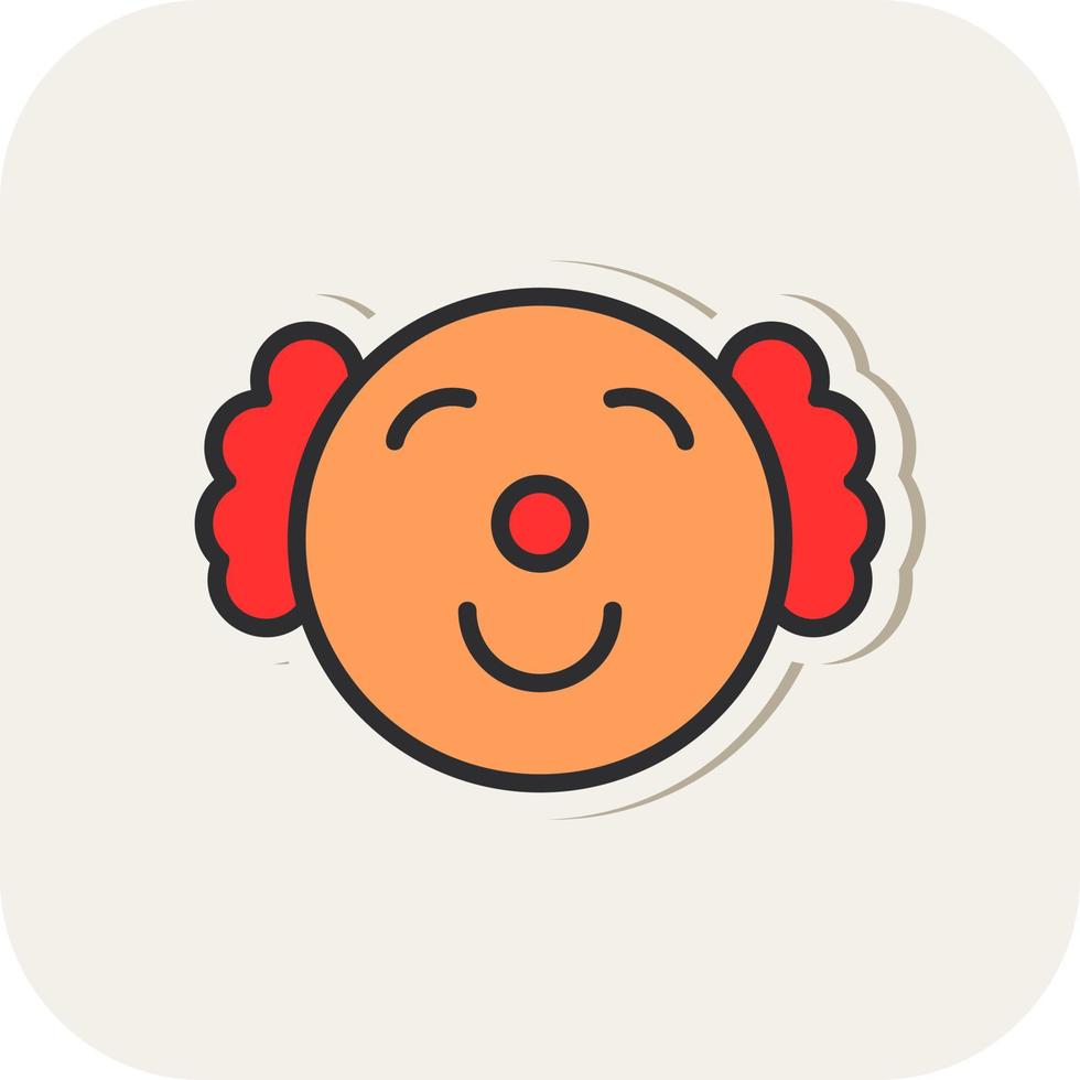 Clown Vector Icon Design