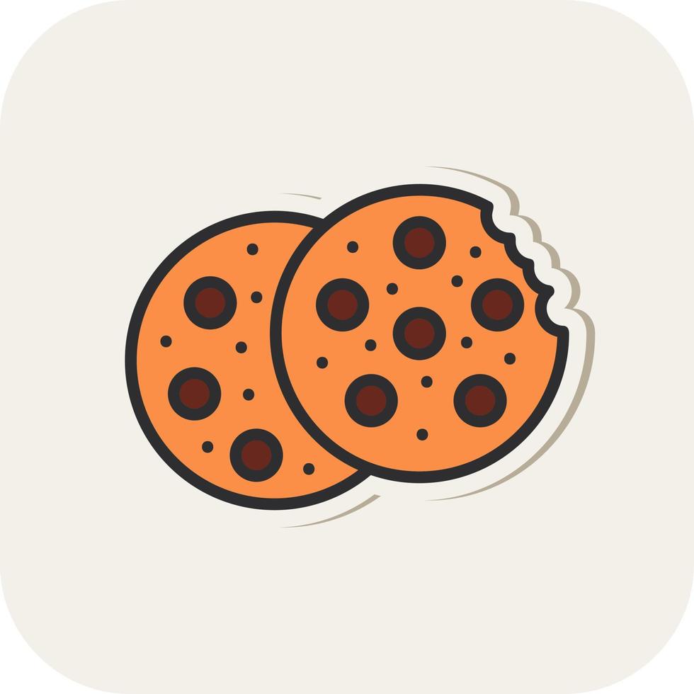 Cookies Vector Icon Design