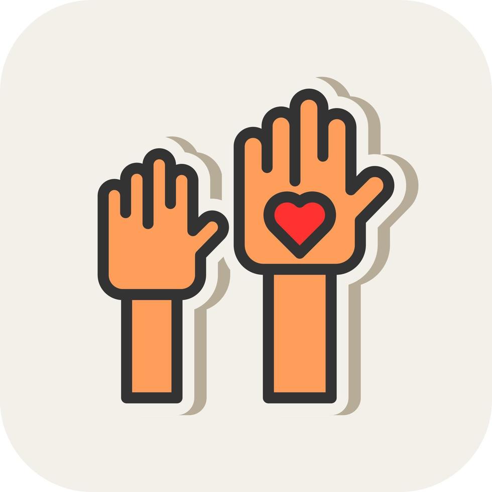 Volunteer Vector Icon Design