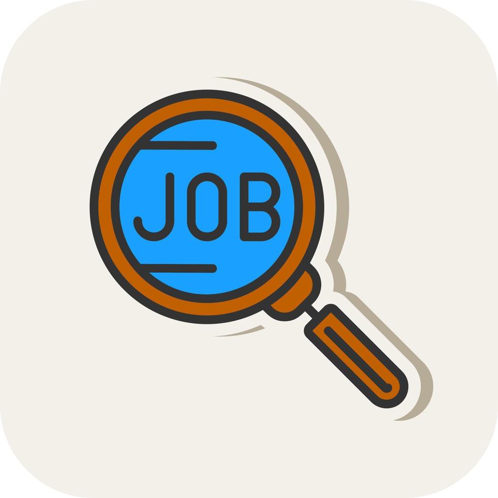 Job Vector Icon Design