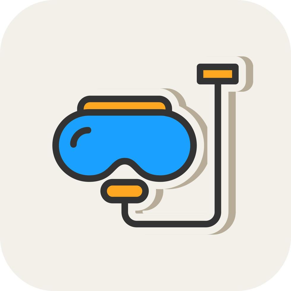 Snorkel Vector Icon Design