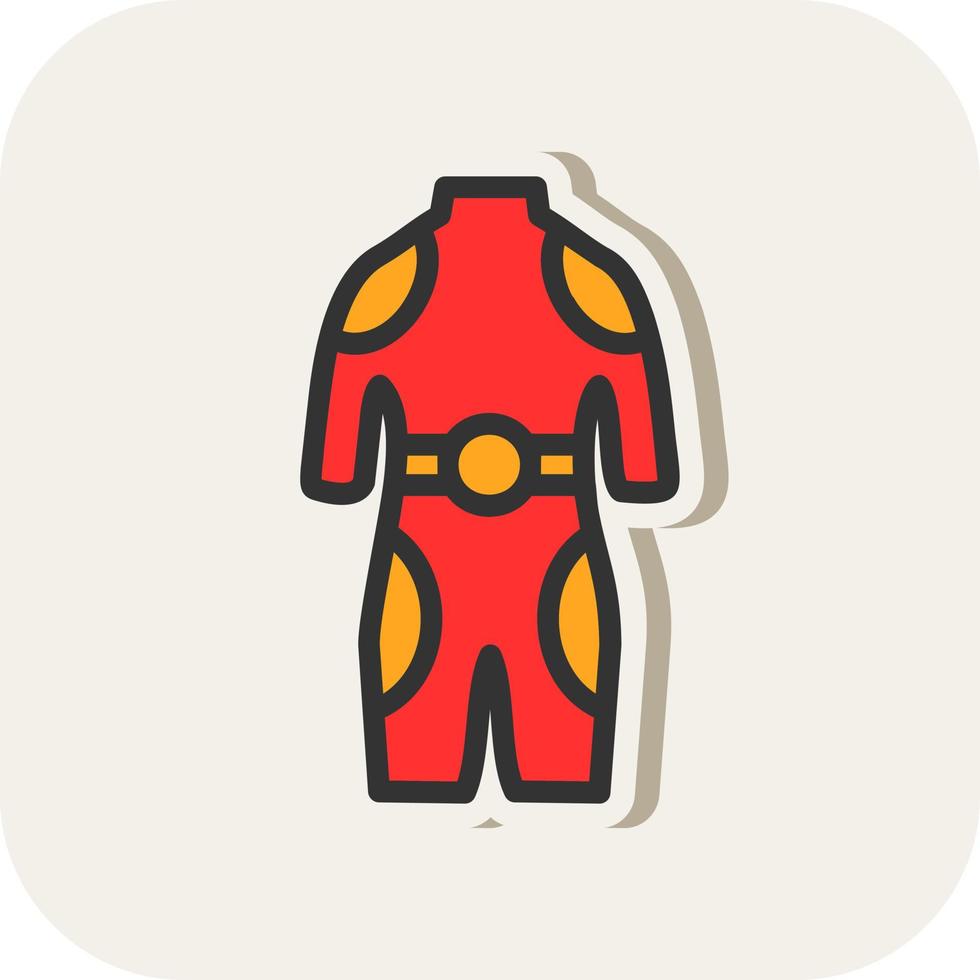 Diving Suit Vector Icon Design