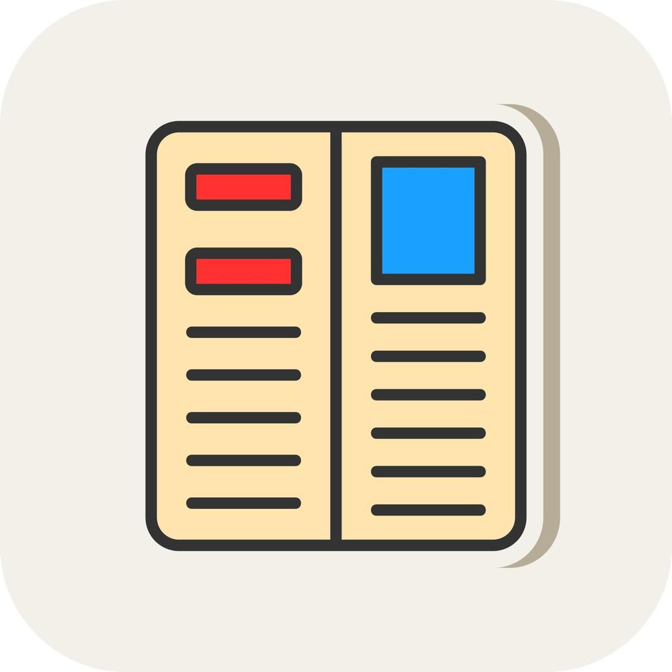 Curriculum Vector Icon Design