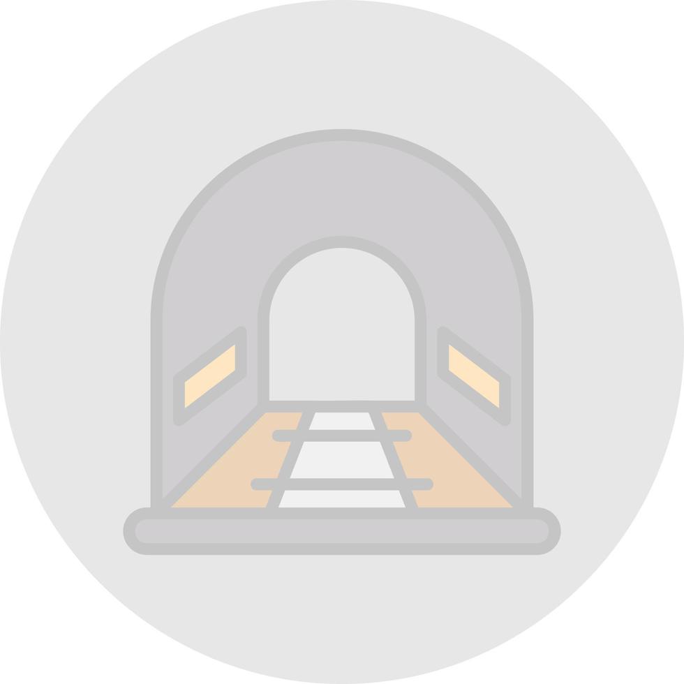 Tunnel Vector Icon Design