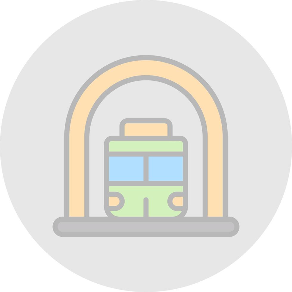 Subway Vector Icon Design