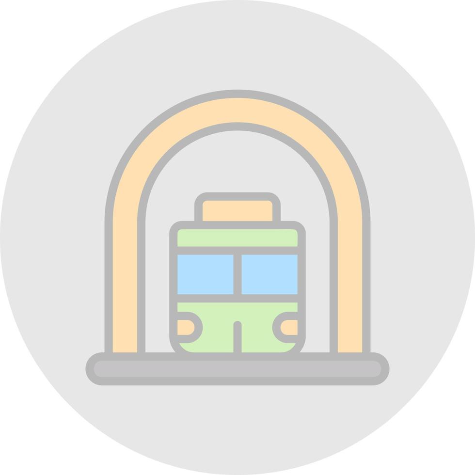 Subway Vector Icon Design