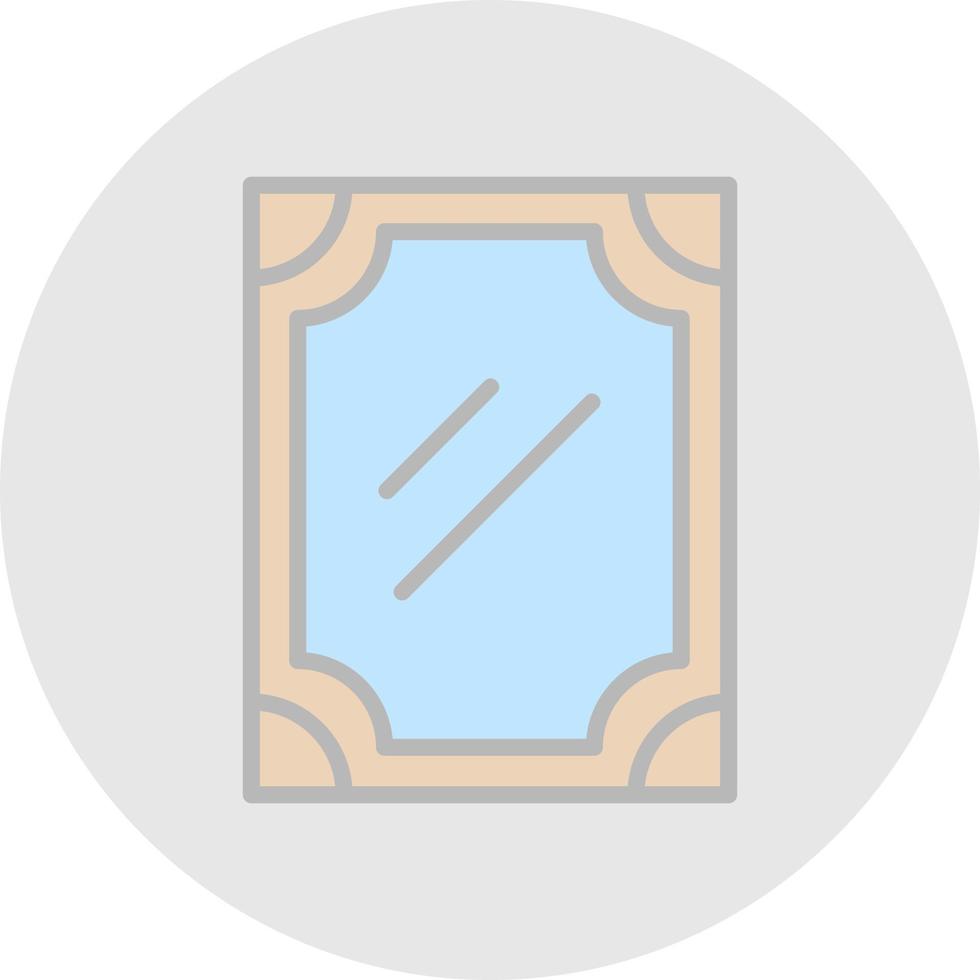 Mirror Vector Icon Design