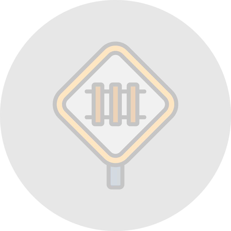Traffic Sign Vector Icon Design