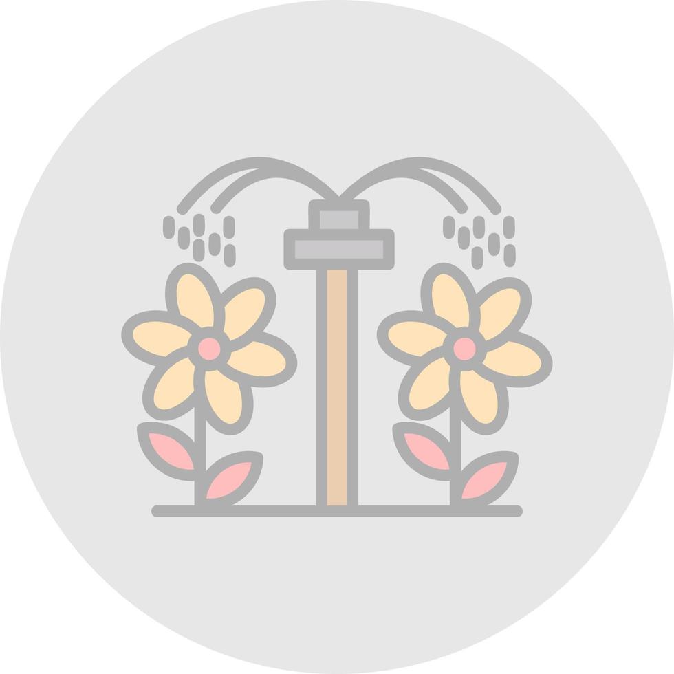 Sprinkler Vector Icon Design