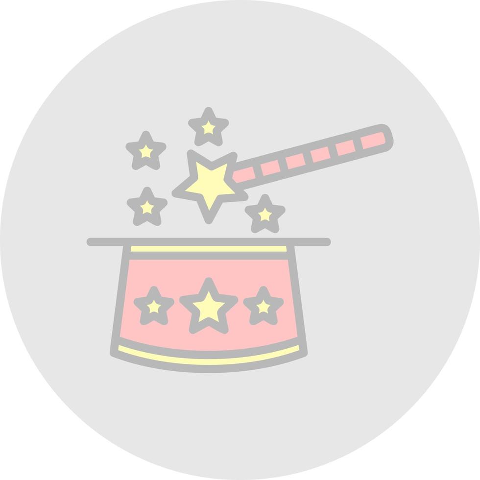 Magic Trick Vector Icon Design