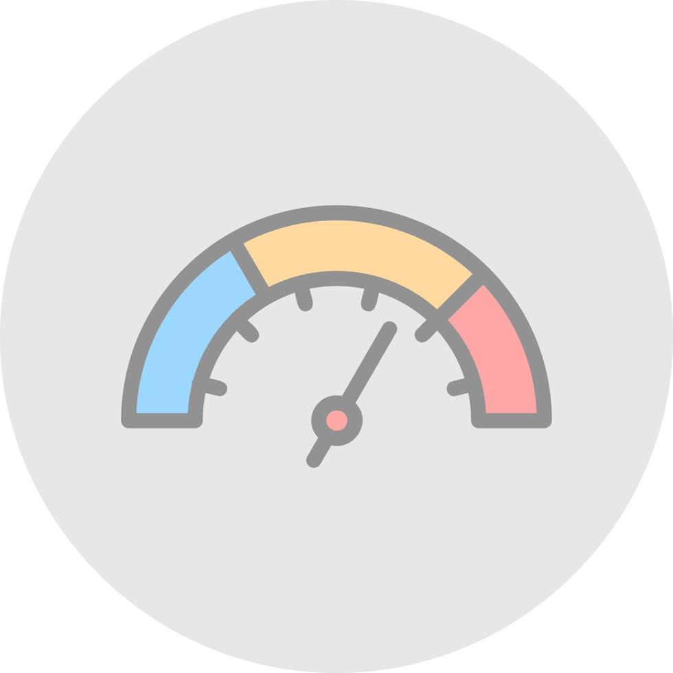 Gauge Vector Icon Design