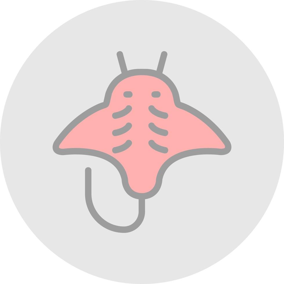 Stingray Vector Icon Design