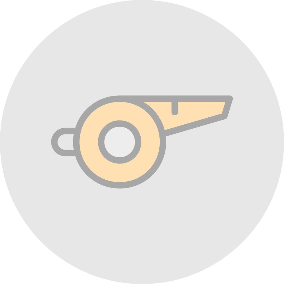Whistle Vector Icon Design