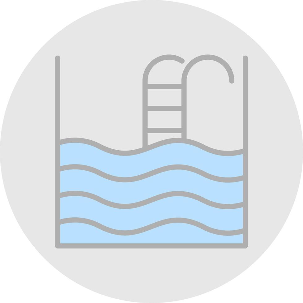 diseño de icono de vector de piscina