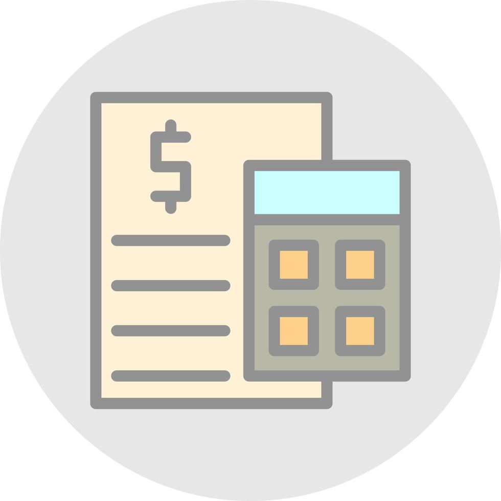 Accountant Vector Icon Design