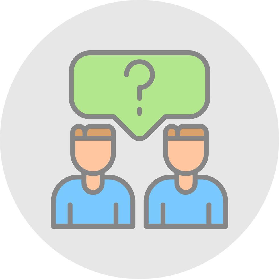 Question Vector Icon Design