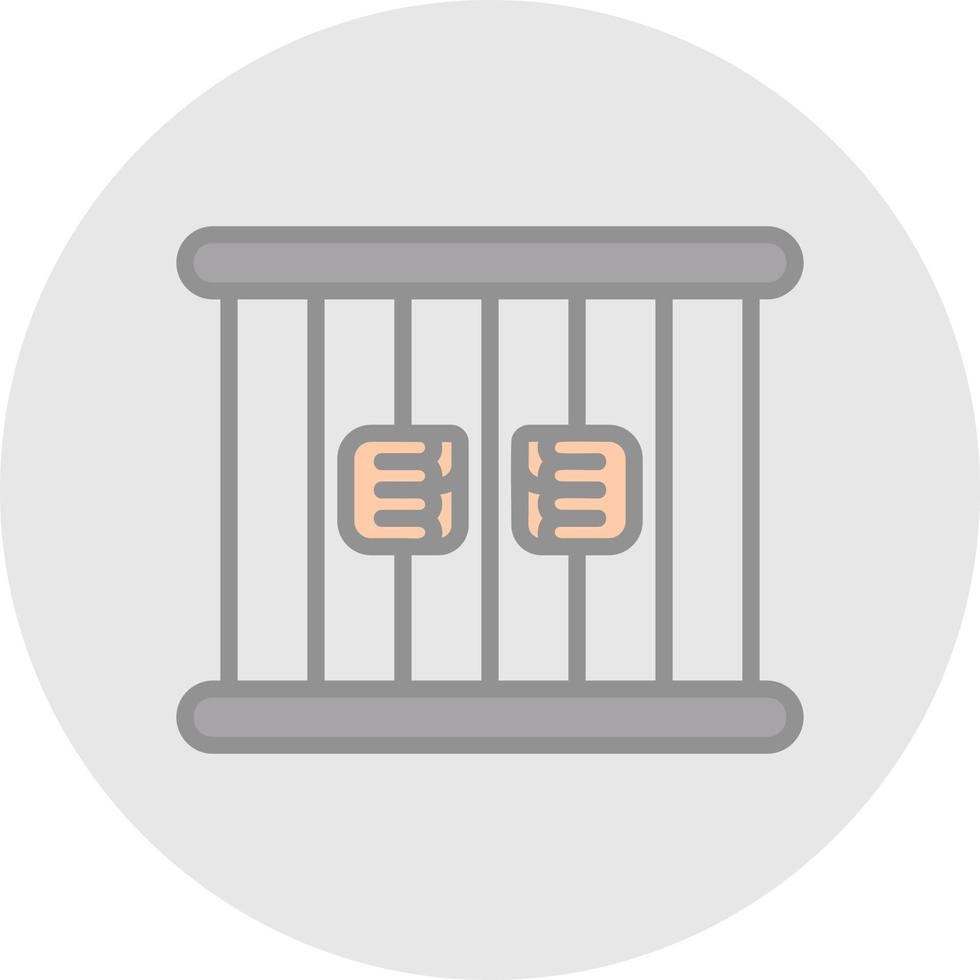 Jail Vector Icon Design