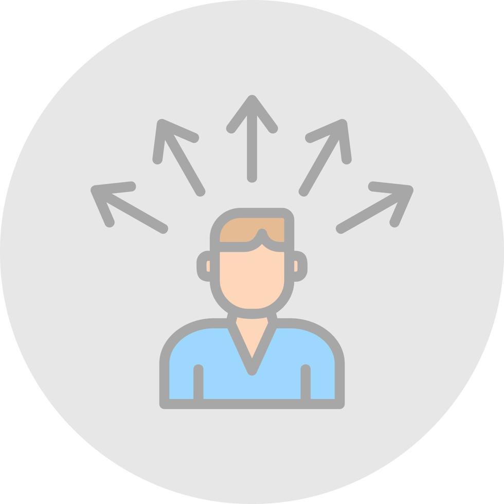 Decision Vector Icon Design