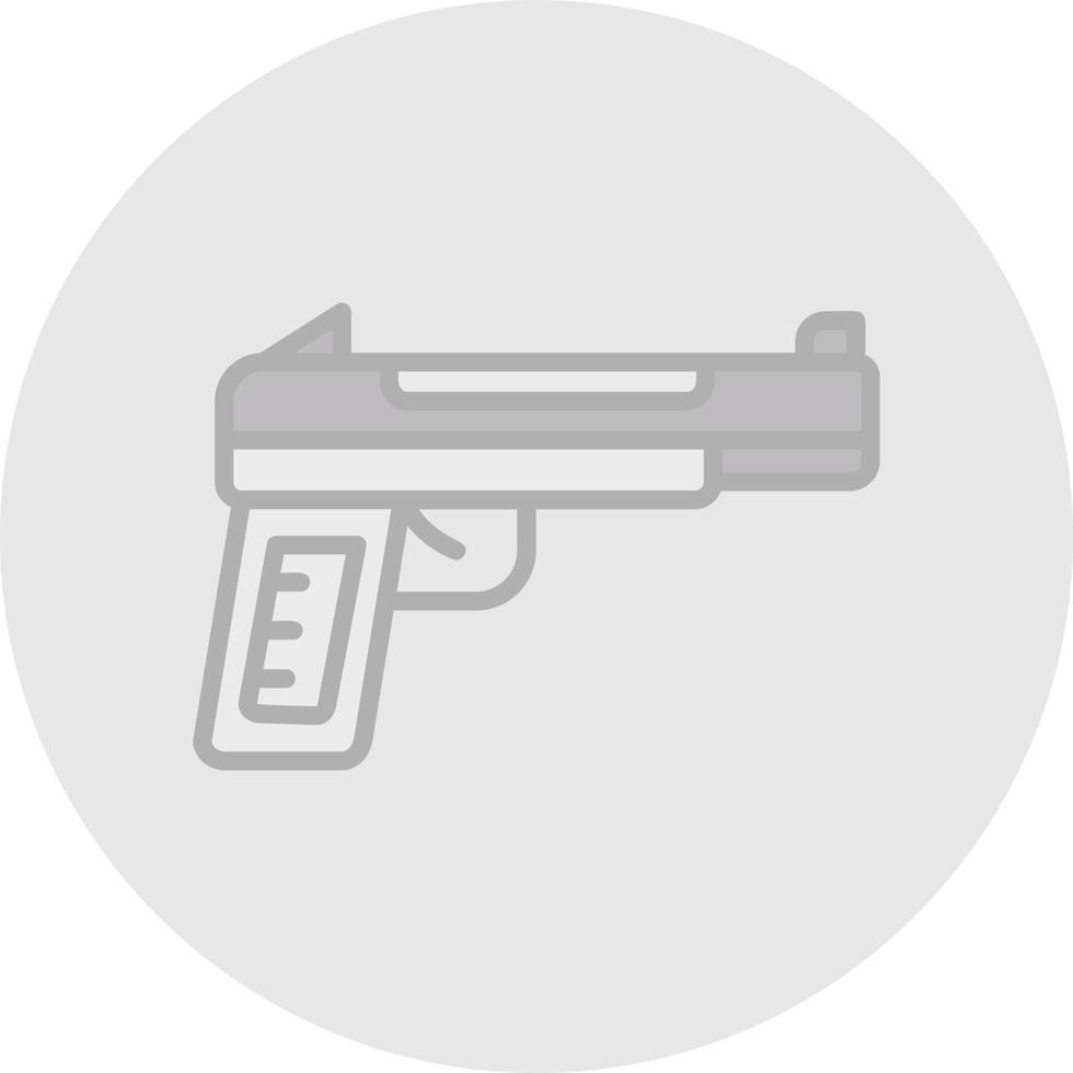 Gun Vector Icon Design