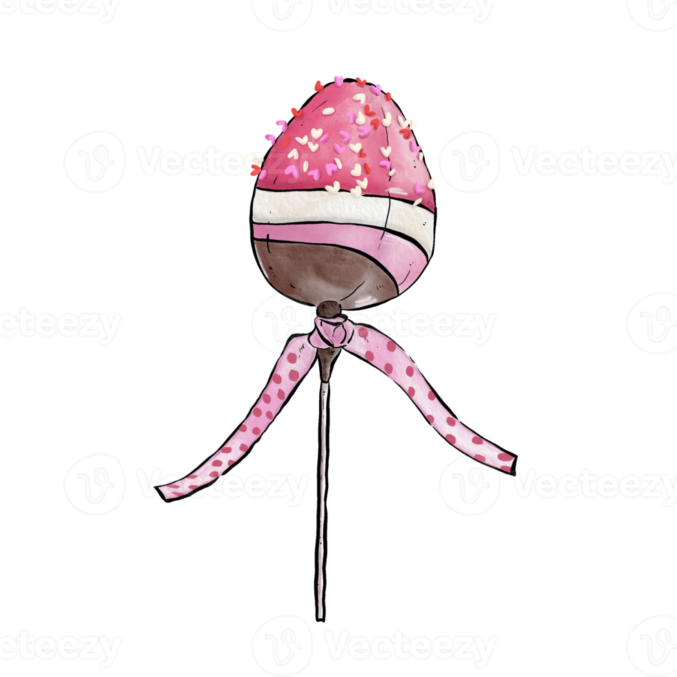 Heart Pink Candy png