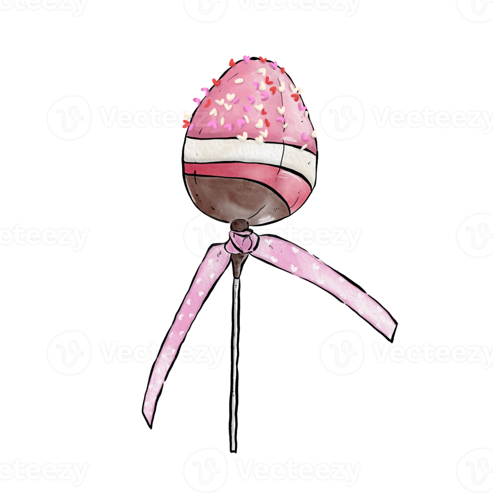 Heart Pink Candy png