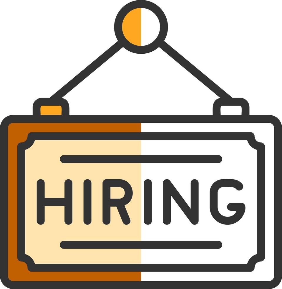 Hiring Vector Icon Design