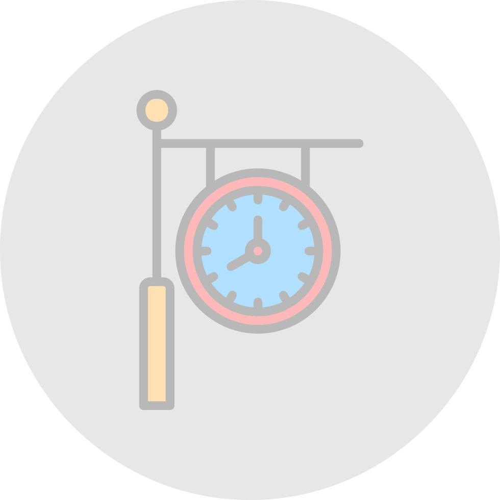 Clock Vector Icon Design