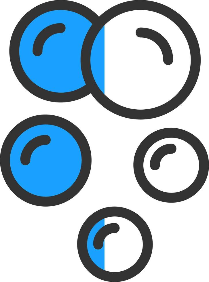 Bubbles Vector Icon Design