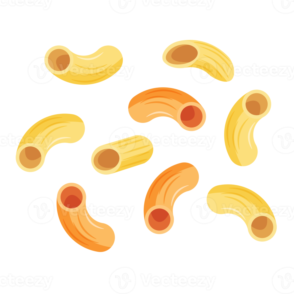 macaroni noodle isolated illustration 20038204 PNG