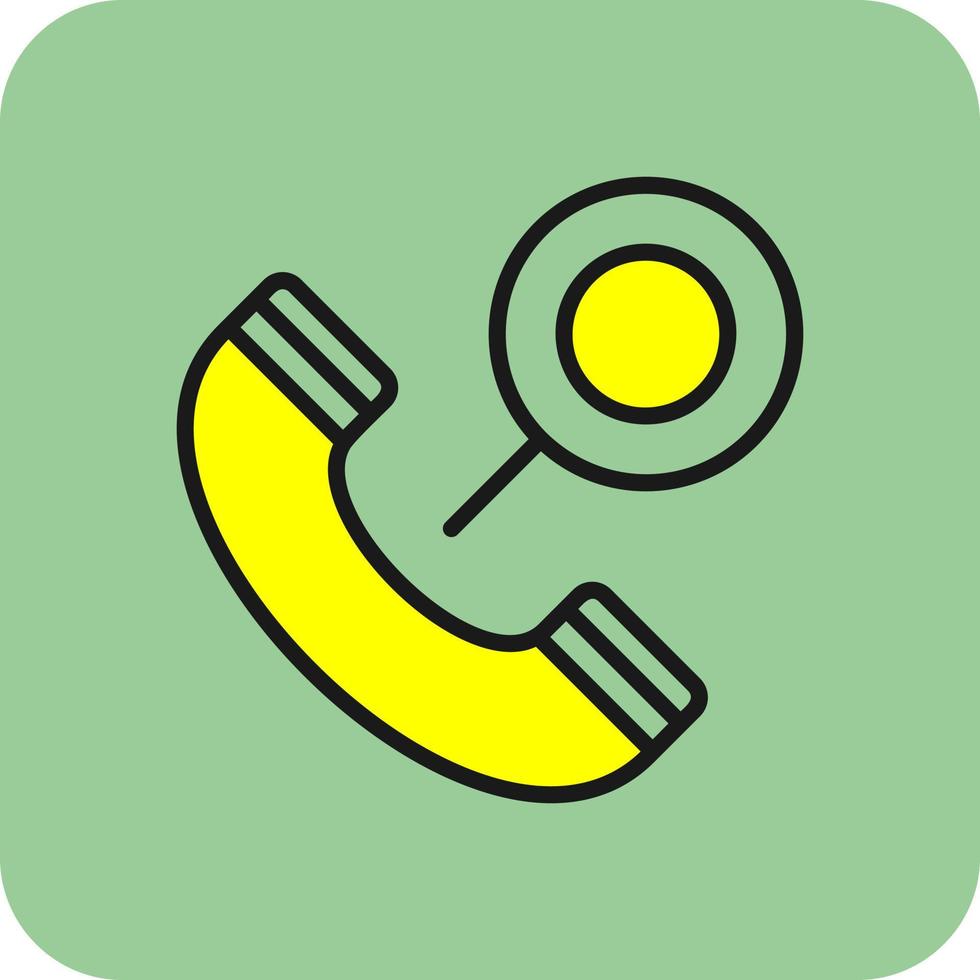 Phone Call Vector Icon Design