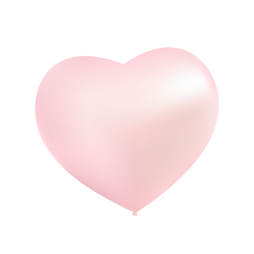 pink color Heart icon isolated transparent background png