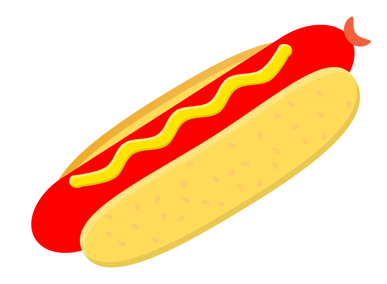hotdog food sticker png