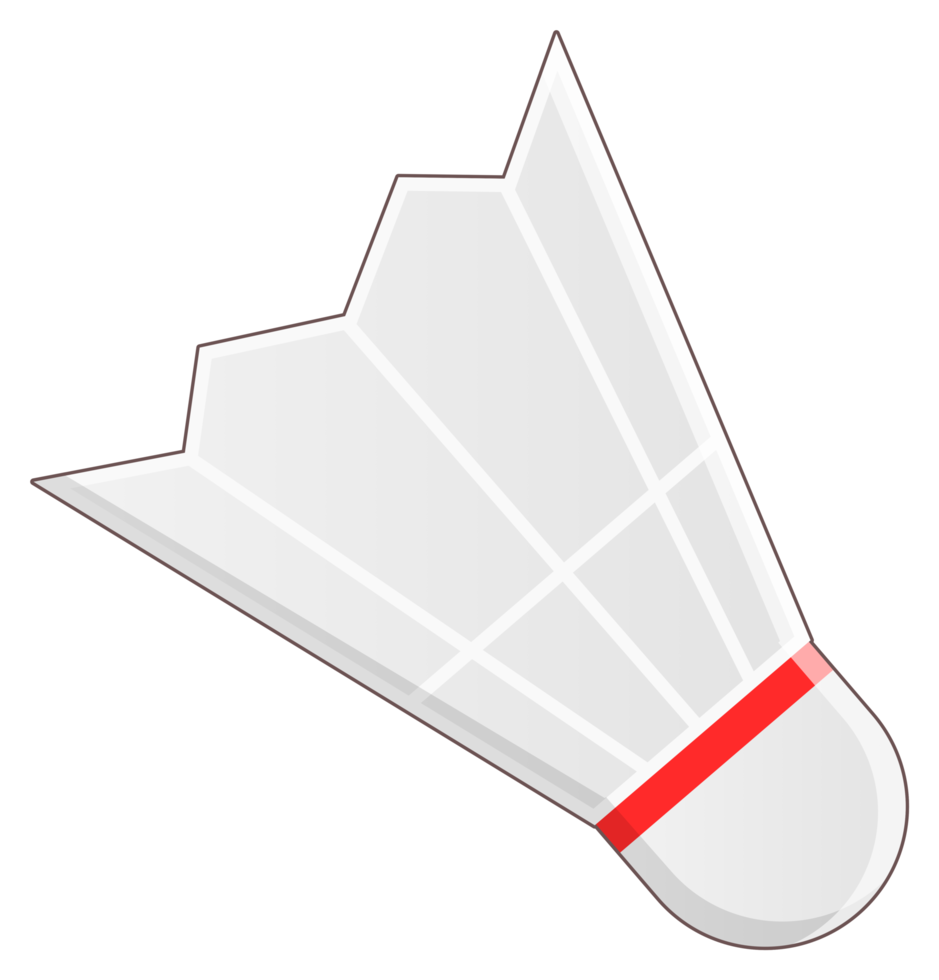shuttlecock object sticker png