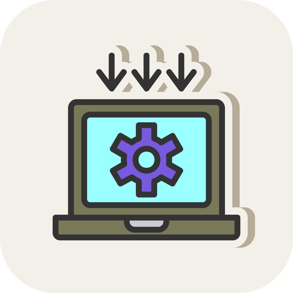 Data Processing Vector Icon Design