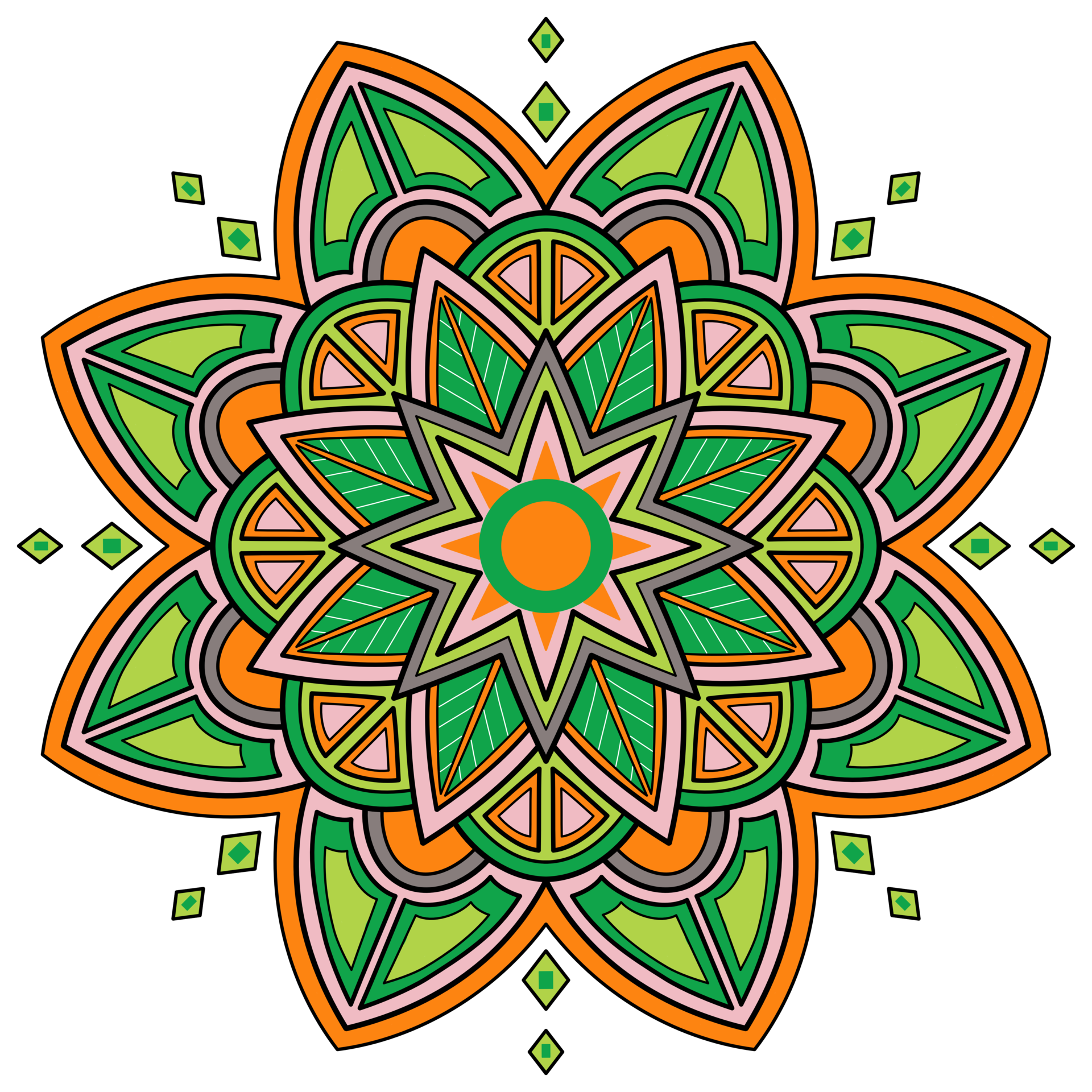 ethnic-mandala-with-colorful-ornament-for-art-on-the-wall-fabric