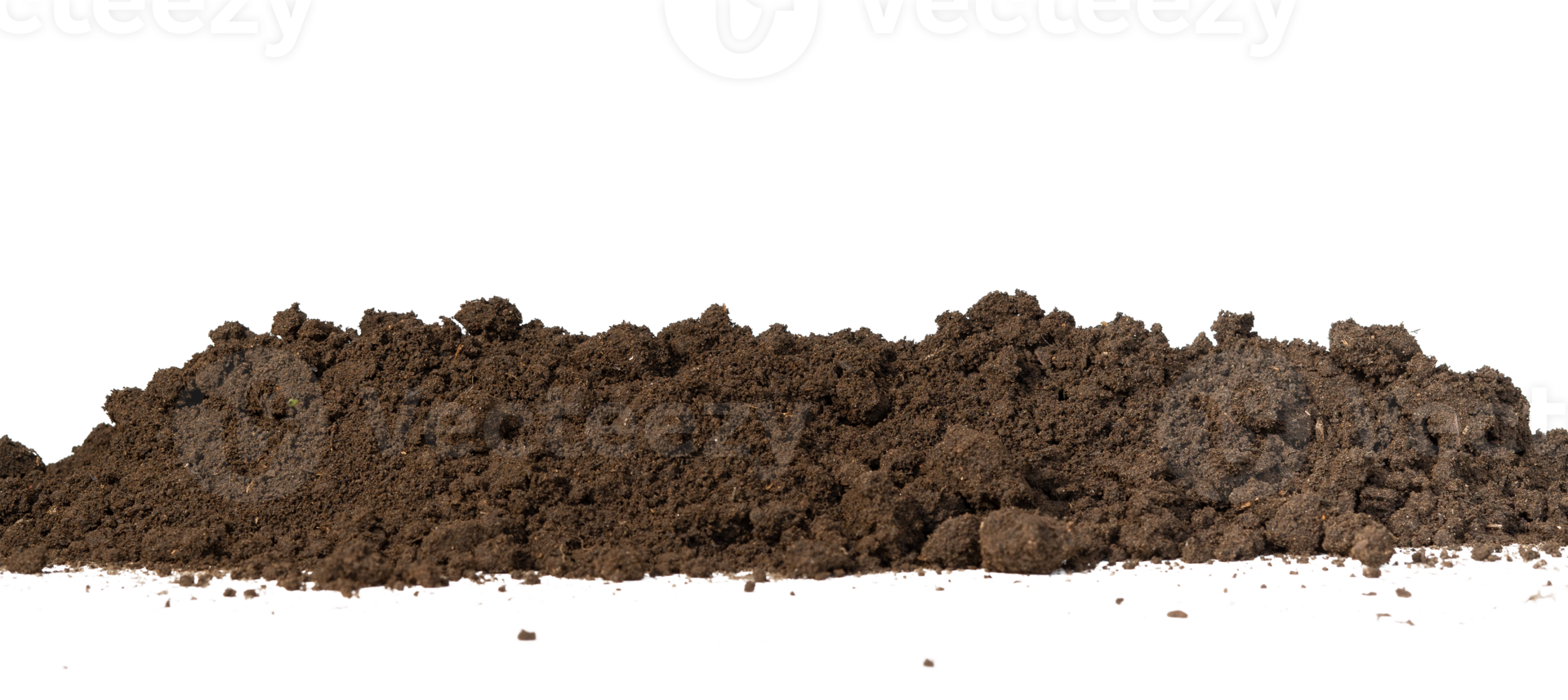 pile of soil for banner element png