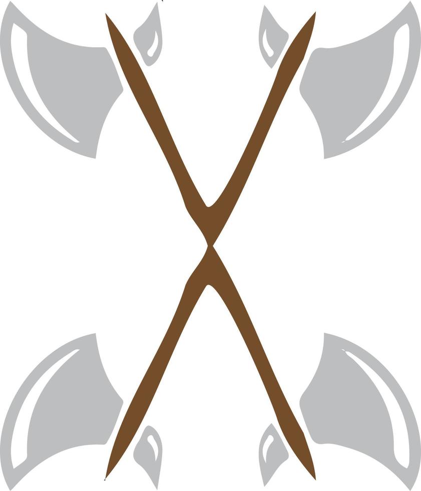 Axes Logo Vector File Vikings Design