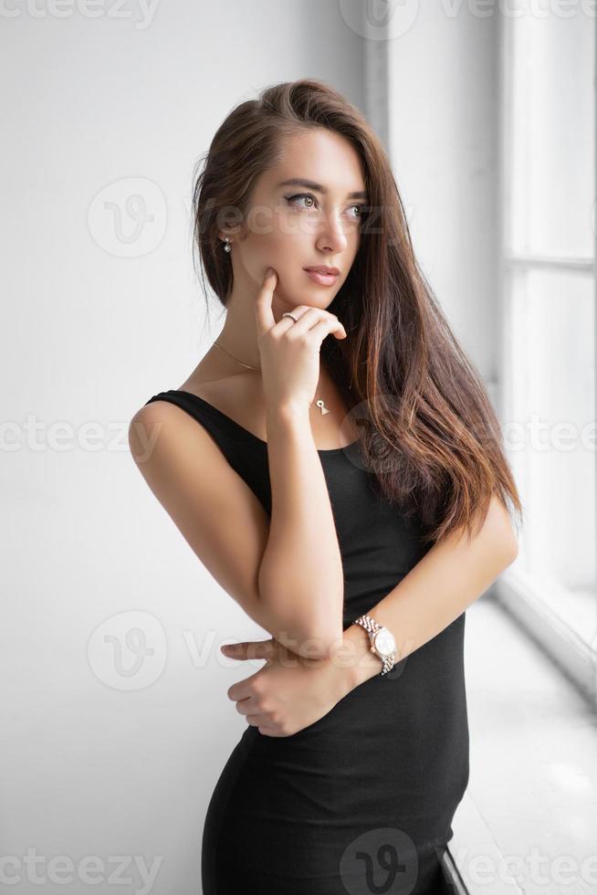 Portrait of a attractive young woman photo