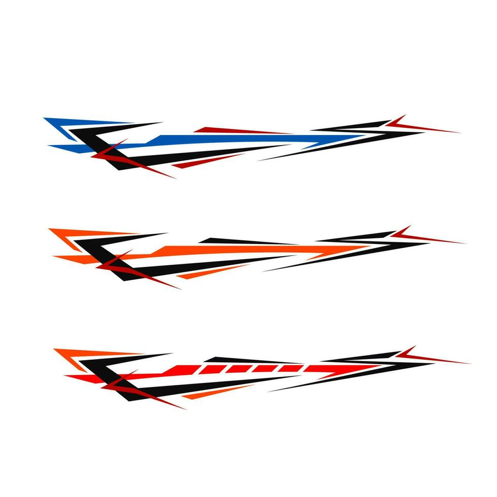 car livery sticker design vector