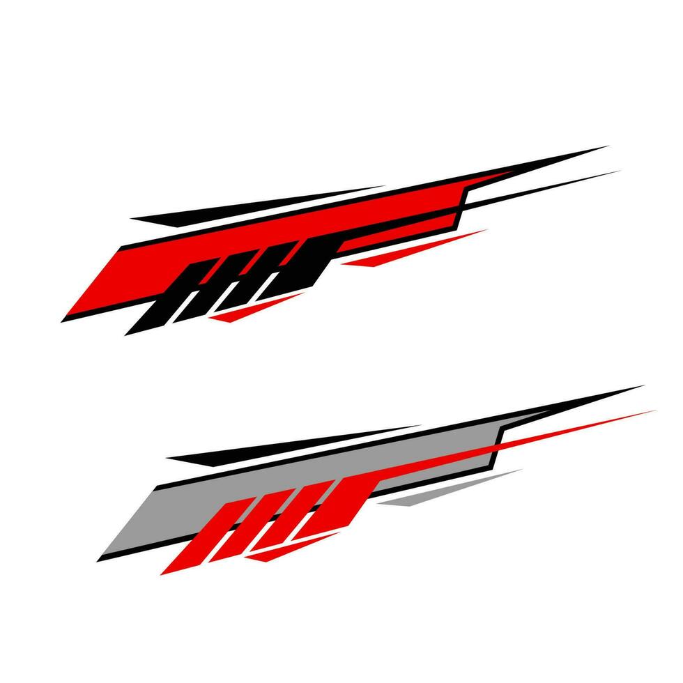 car livery sticker design vector. racing car stickers vector