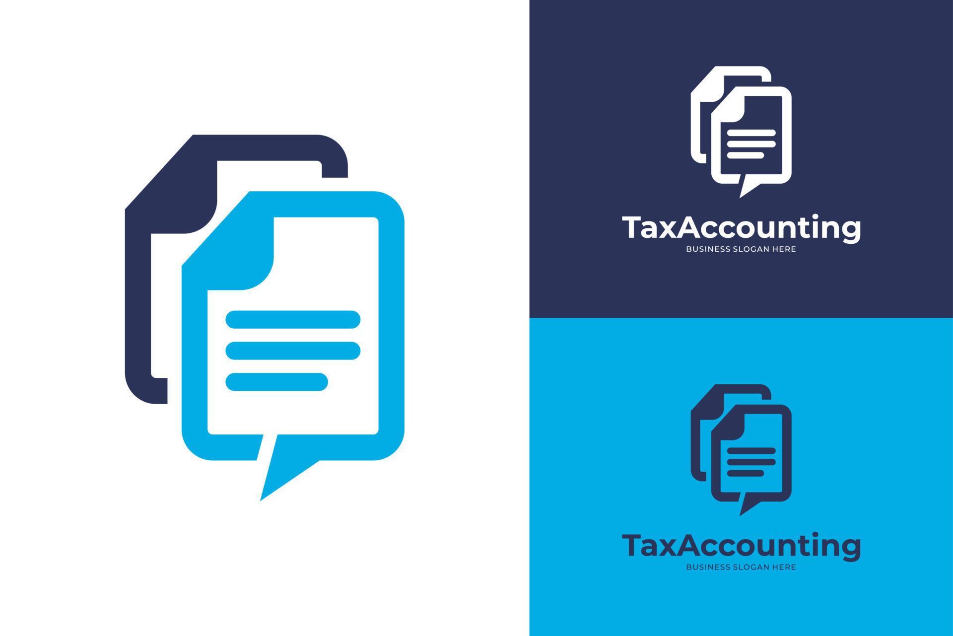 Document management company logo design vector template 20040745 Vector