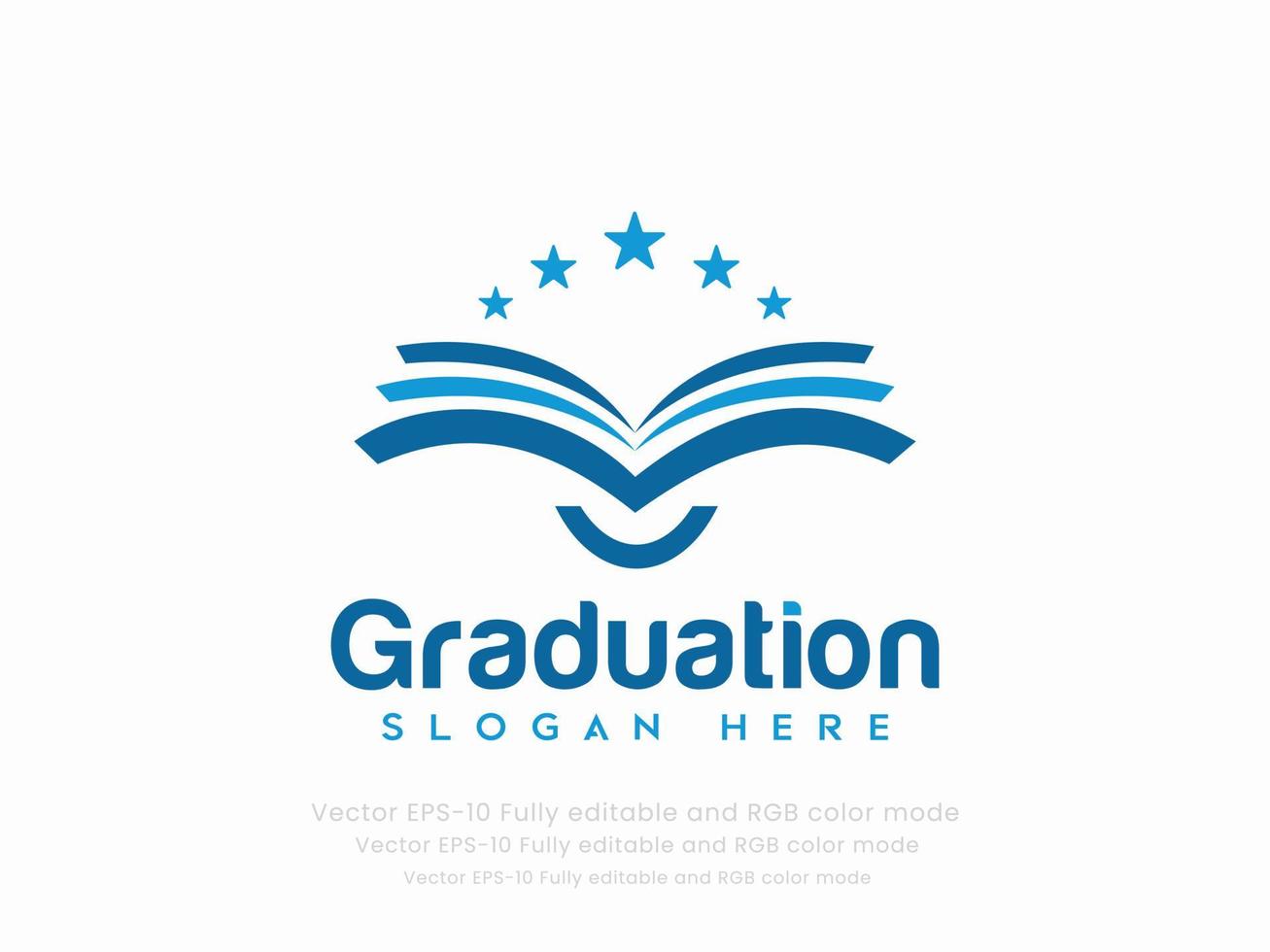 Graduation or education logo vector