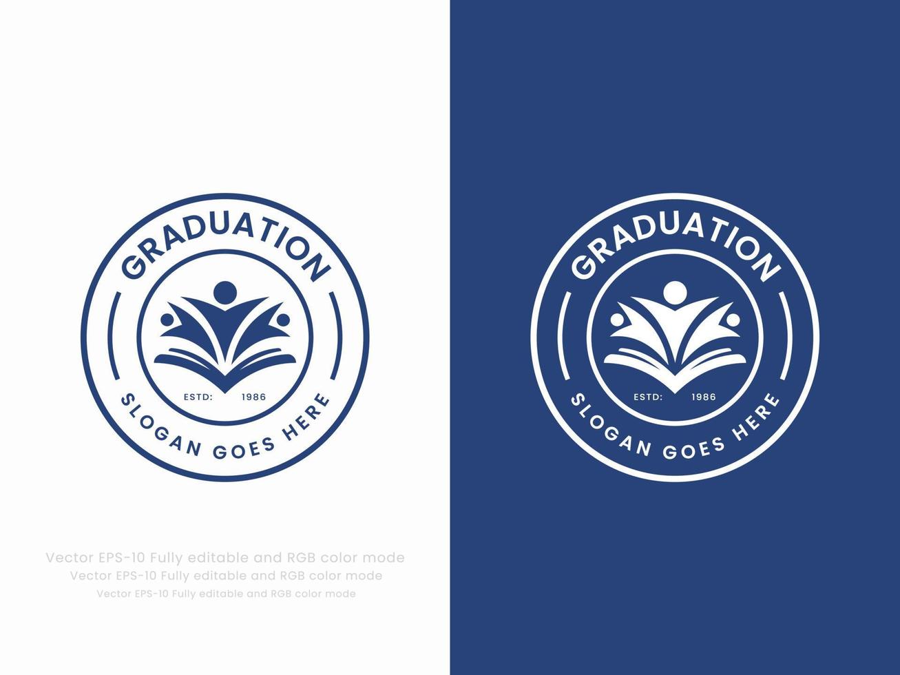 Graduation or education logo vector