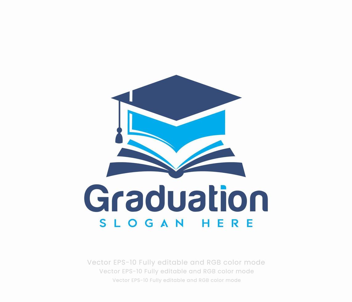 Graduation or education logo vector