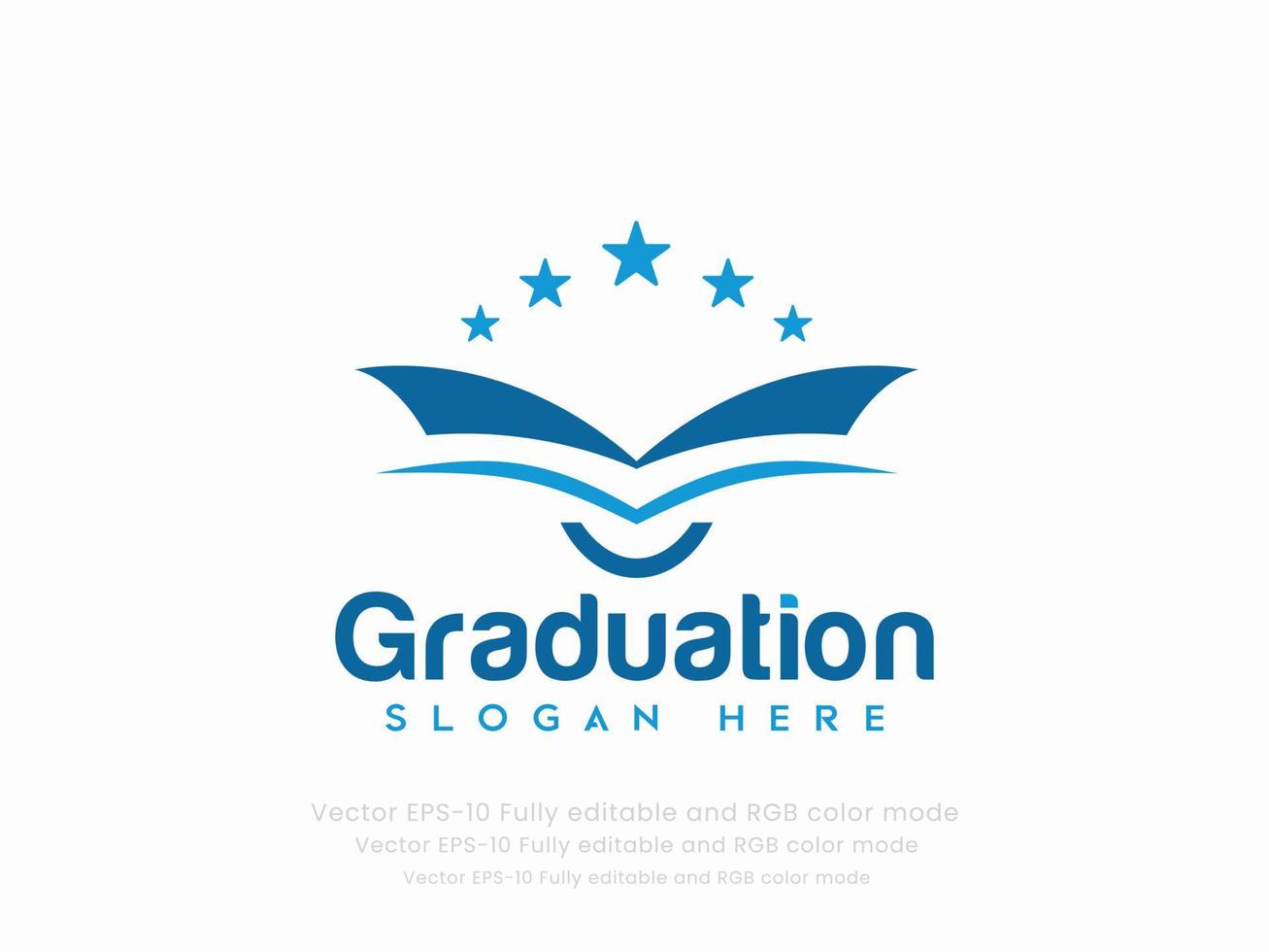 graduación o educación logo vector