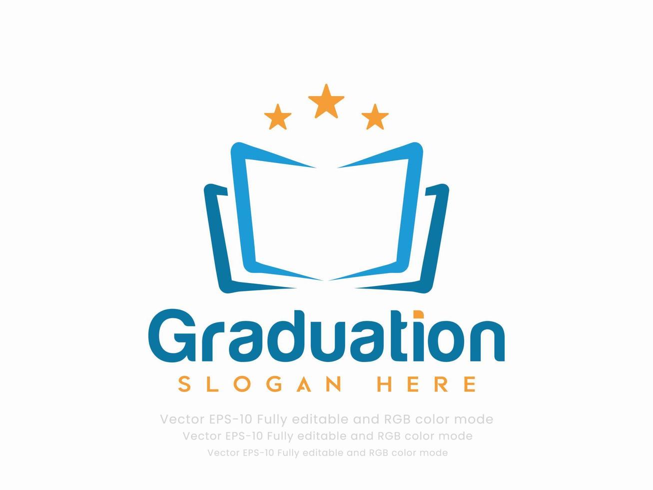 graduation or education logo vector
