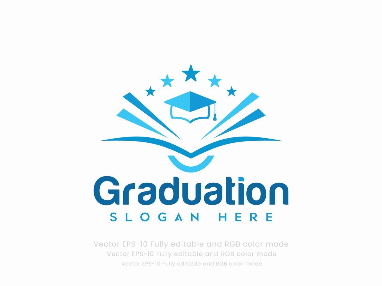 Graduation or education logo vector