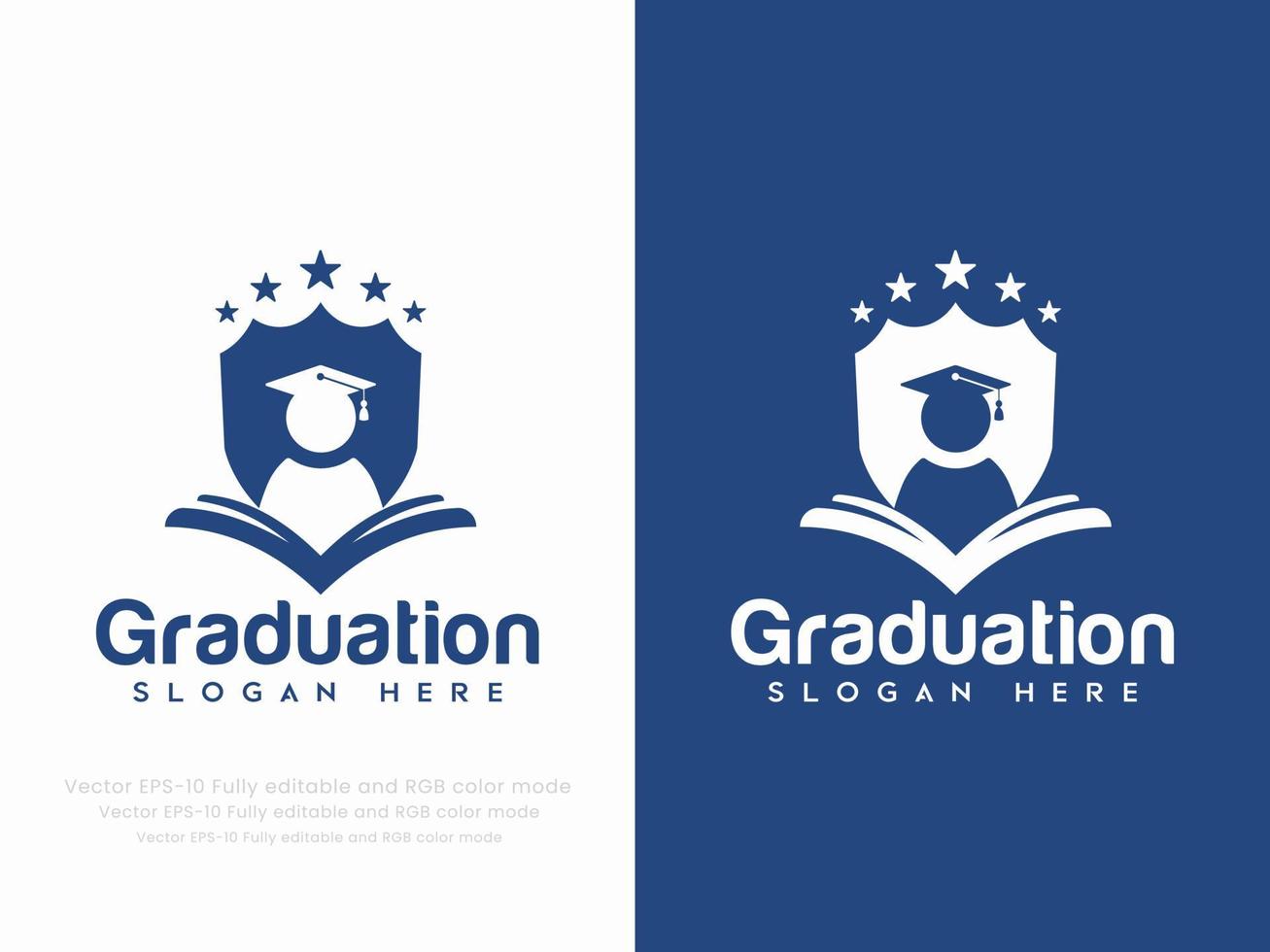 Graduation or education logo vector