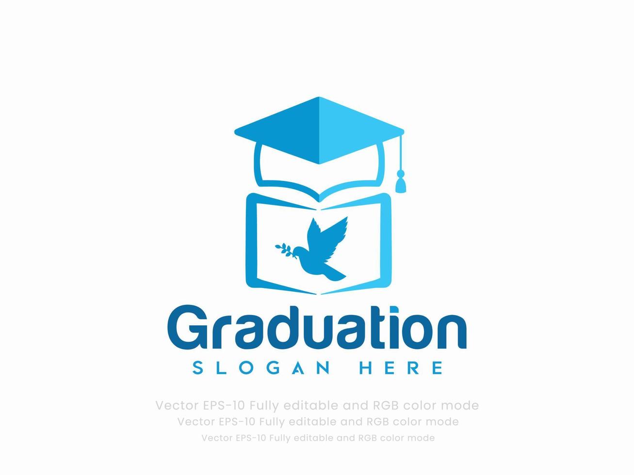 Graduation or education logo vector