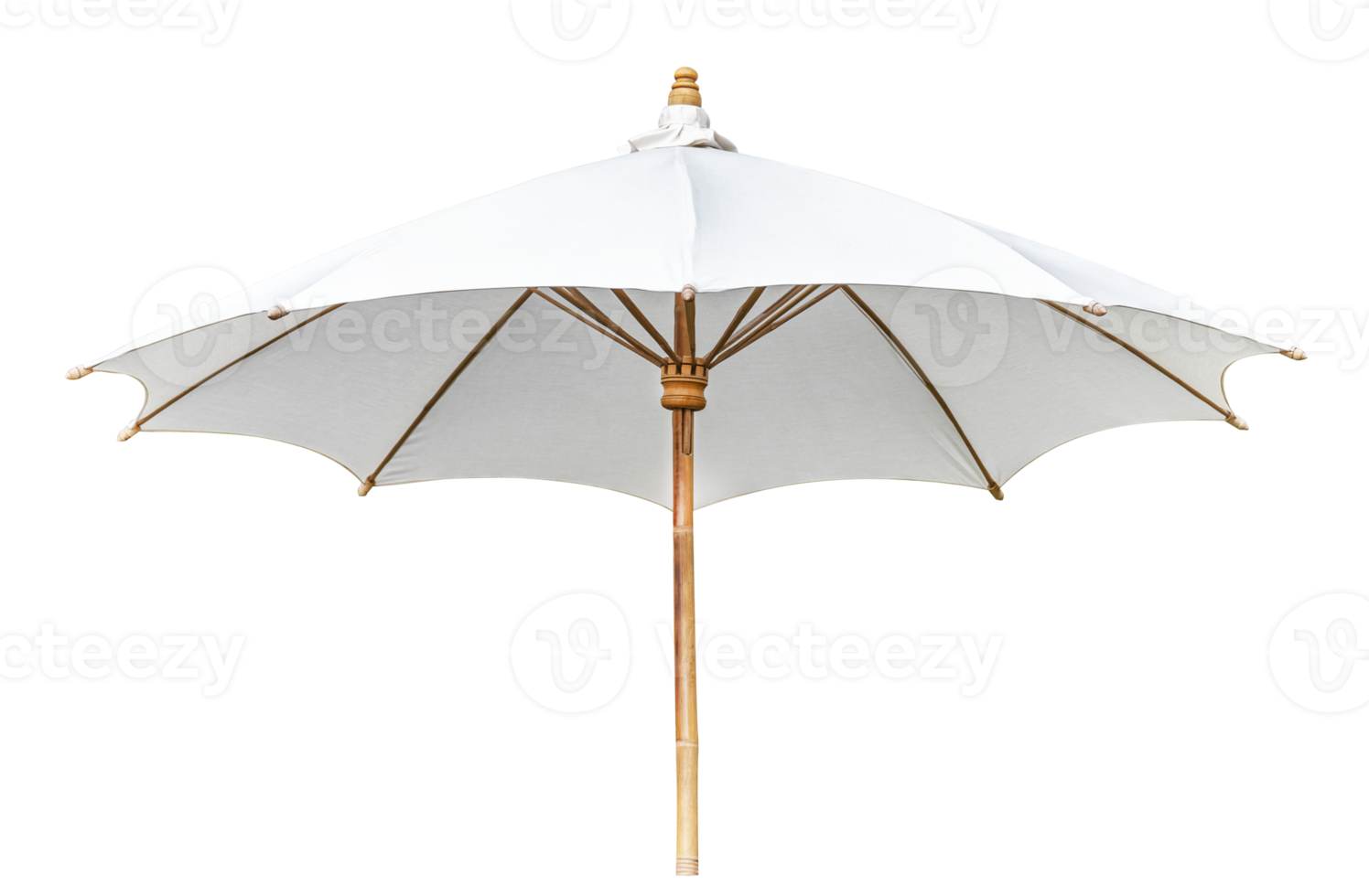 White beach umbrella png